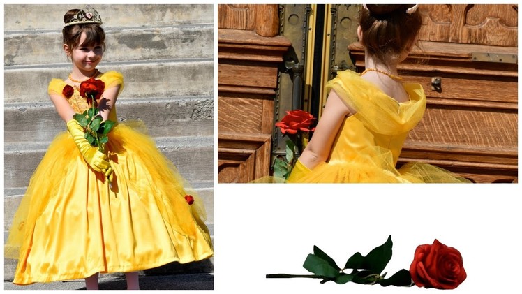 How to sew a Beauty and the Beast Belle costume