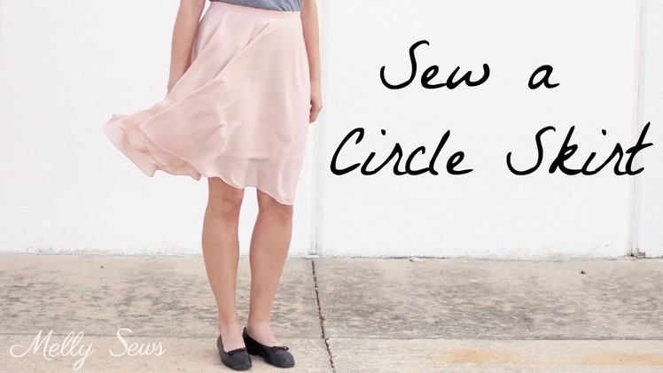 How to Sew Circle Skirt