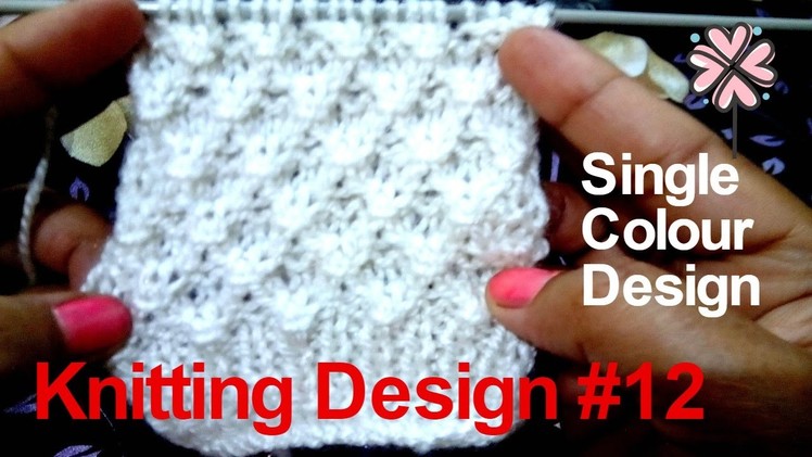 Knitting Design #12 | Single Colour Design | Gents Sweater