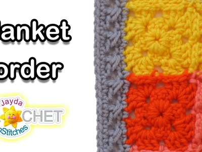 Simple and Elegant Crochet Blanket Border