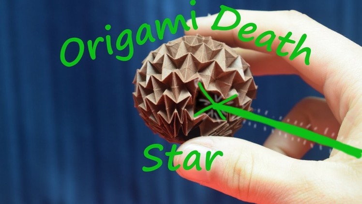 April Fools - How To Fold an Origami Death Star