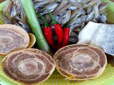 How Make Healthy Of Banana Flower With Small Fish - Cambodian Healthy Food Recipe - Food In Asia