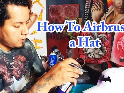 How to Airbrush a Hat