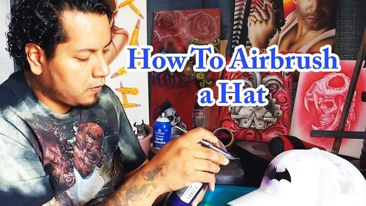 How to Airbrush a Hat