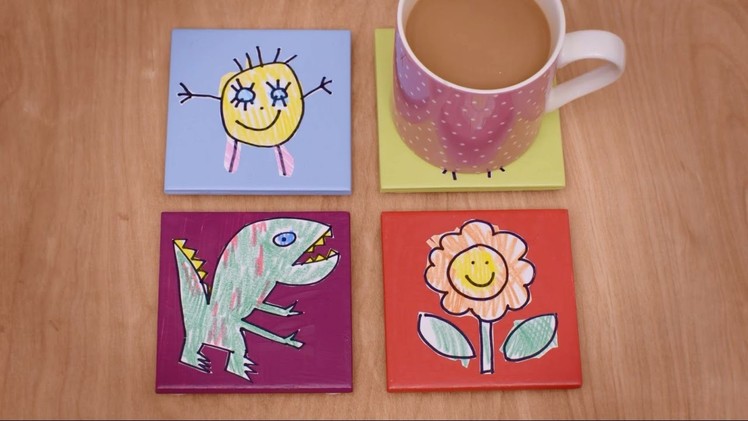 How to Create Personalised Tile Coasters