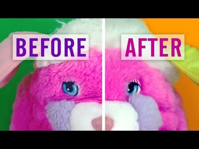 How to Fix Stuffed Animal Fur from Dryer Damage and More!