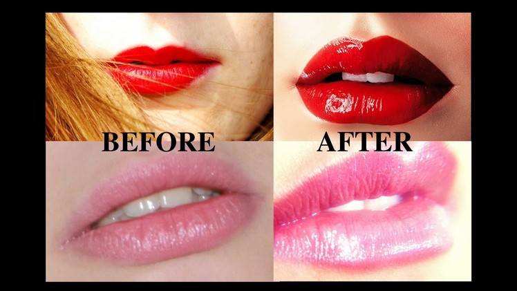 How To Get Bigger Lips!! Naturally With 2 Home Remedies !! No Lip Injections!! Instant Results