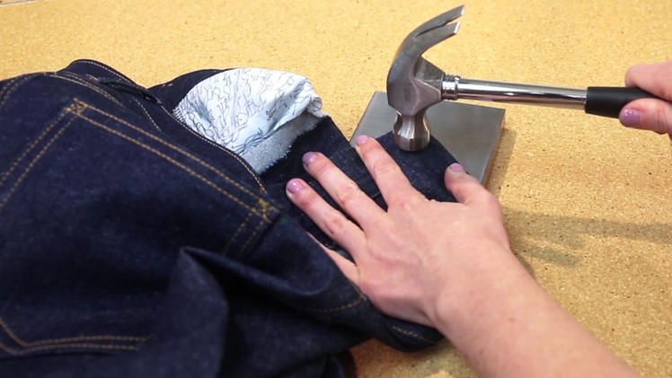 How to Install Jeans Buttons and Metal Rivets