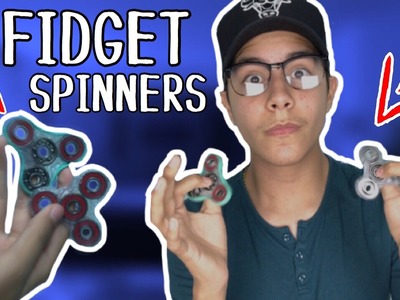 HOW TO MAKE A $1 FIDGET SPINNER AT HOME!!|DIY FIDGET SPINNER