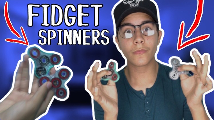 HOW TO MAKE A $1 FIDGET SPINNER AT HOME!!|DIY FIDGET SPINNER