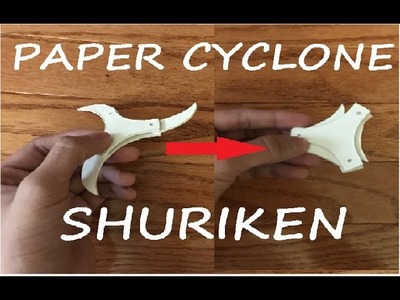 How To Make A Paper Folding Cyclone Shuriken