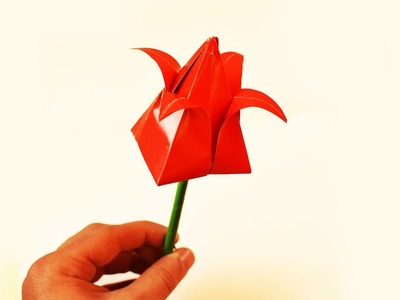 How to make a paper Tulip?