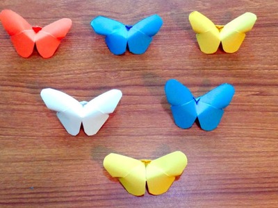 How to Make a Pretty Paper Butterfly Easily