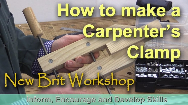 How to make a simple carpenters clamp
