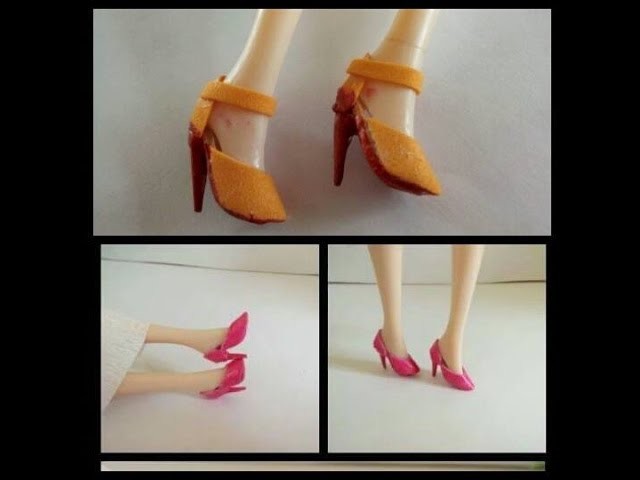 How to make high heels for dolls