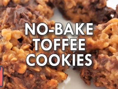 How to make no-bake toffee cookies