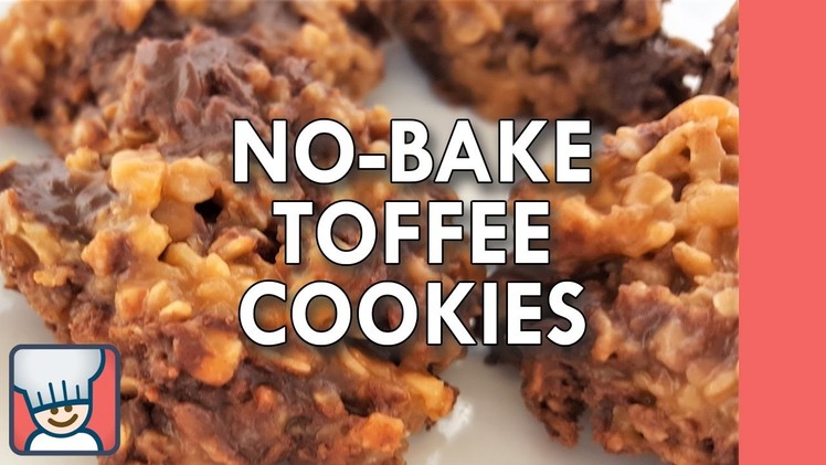 How to make no-bake toffee cookies