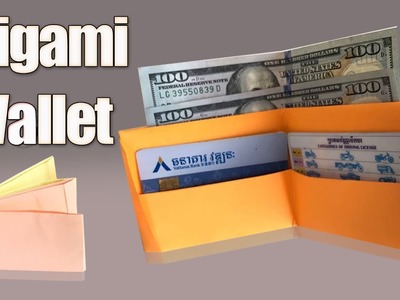How to make Origami Wallet Step by Step | Paper Wallet | Origami VTL
