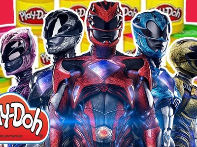 How To Make Play Doh Power Rangers Faces | MORPHIN TIME! Power Rangers NEW Movie | ???? Crafty Kids