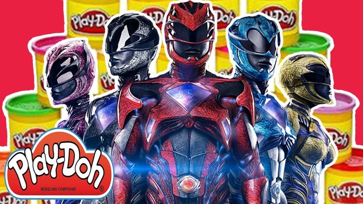 How To Make Play Doh Power Rangers Faces | MORPHIN TIME! Power Rangers NEW Movie | ???? Crafty Kids