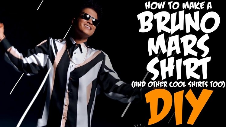 How To Make The Bruno Mars Shirt! KOA DIY