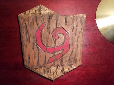 How to make the Deku Shield from The Legend of Zelda Ocarina of Time