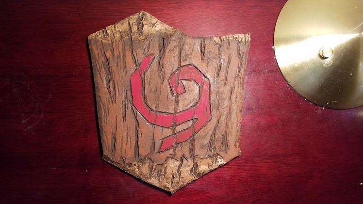 How to make the Deku Shield from The Legend of Zelda Ocarina of Time