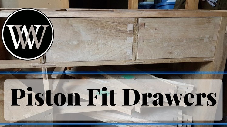 How to Piston Fit Drawers For a Dresser A Hand Tool Woodworking Project