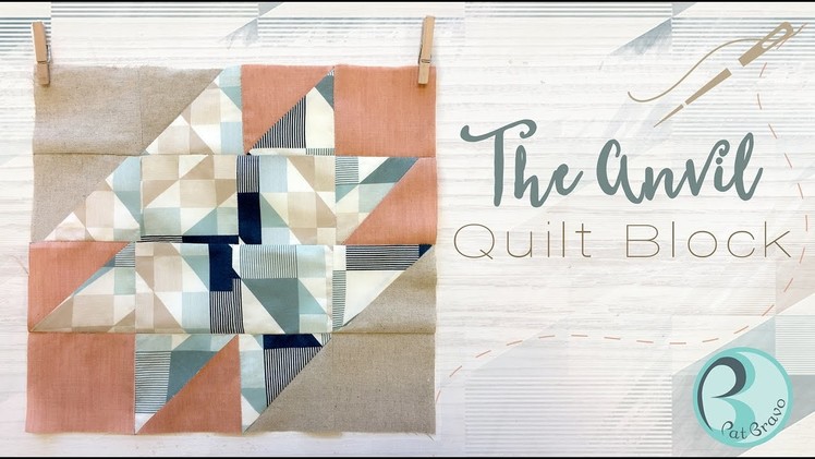 How to Quilt - Sew an Anvil Quilt Block - Quilting Tutorial