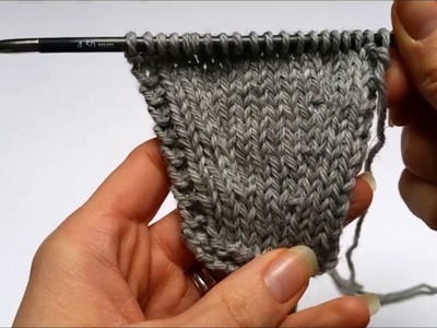 KFSB knitting increase alternative to KFB