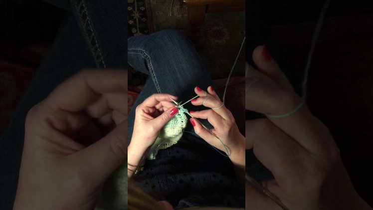Lever Knitting-Irish Cottage Knitting On Circular Needles