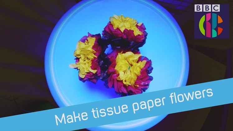 Mother's Day Gift Idea! How to make paper flowers | CBBC