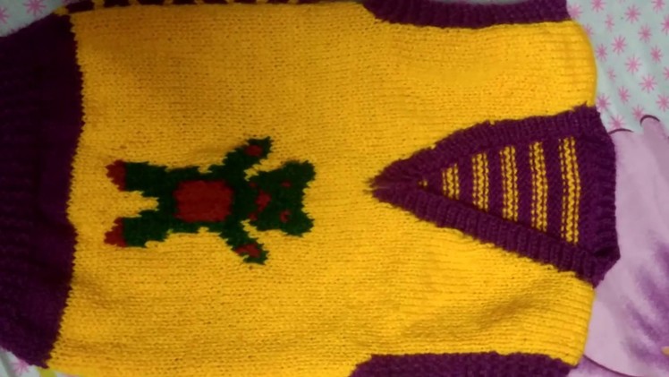New Sweater Design in Hindi - Knitting pattern