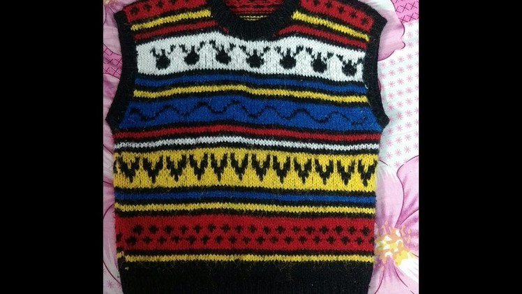 New Sweater Design in Hindi - Knitting pattern | woolen sweater designs handmade |