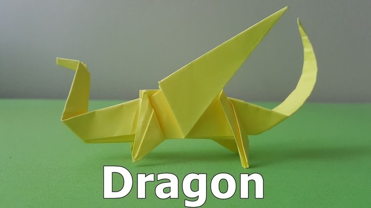 Origami Easy Dragon (How to make)