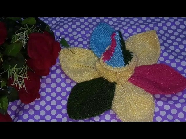 Part 2.3.How to make.Knitted.star shaped. woolen.poshak.for.laddu gopal.krishna ji - "Hare Krishna"
