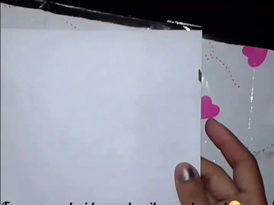 Very easy!!How to make card for "marriage anniversary" in just 5 minutes!!!