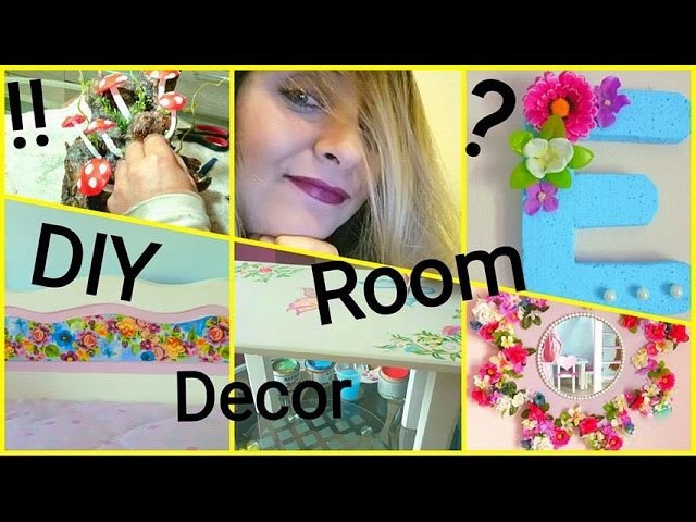 3 DIY room decor ideas.3 DIY Ιδέες για διακόσμηση δωματίου