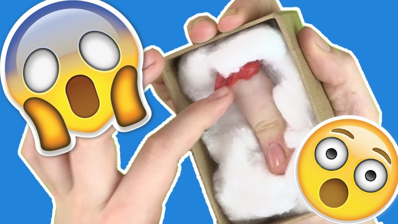 APRIL FOOLS! Funny Fake Finger Prank DIY, April Fools Crafts For