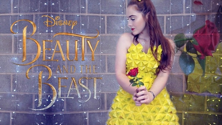 Beauty and the Beast || DIY Origami Costume