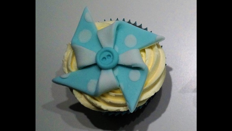Cake decorating tutorials - how to make fondant pinwheels - Sugarella Sweets