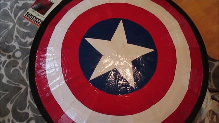 DIY Captain America's Shield-CARDBOARD!