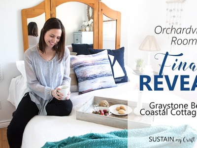 DIY Coastal Decor Ideas. Graystone Beach Cottage Orchardview Bedroom Reveal