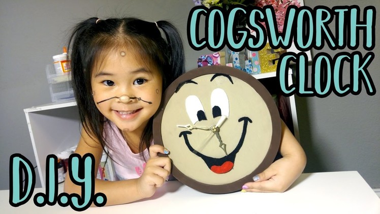 DIY Cogsworth Clock | Beauty and the Beast Crafts | Disney DIYs