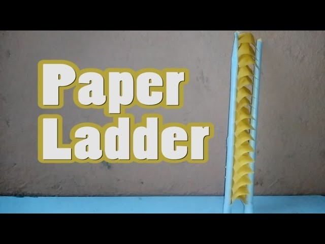 DIY Crafts || Paper Ladder || Paper Crafts || Paper Cutting Art