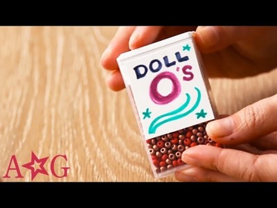 DIY Doll Cereal! | OMaG | American Girl