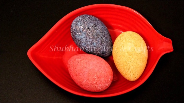 DIY - Easter Egg Dyeing With Rice