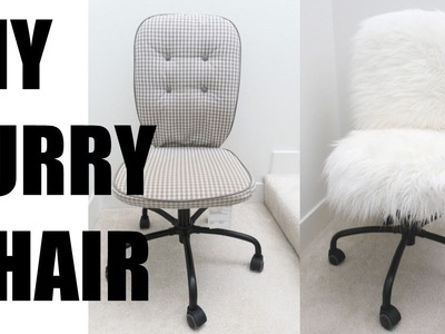 DIY FUR CHAIR | MORE SEREIN