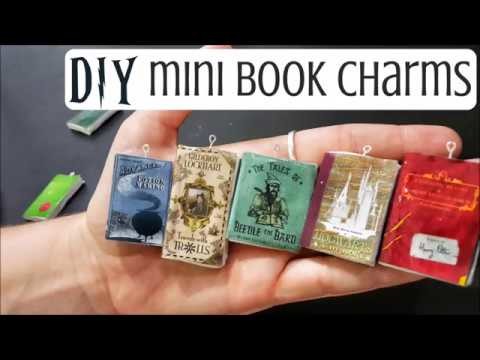 DIY Harry Potter ⚡️ Mini Book Charms