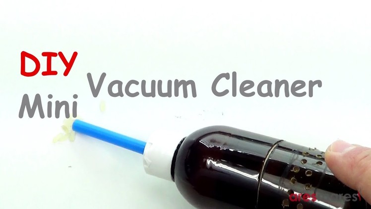 DIY - How to Make a Mini USB Vacuum Cleaner